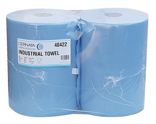 Cernata Classic XXL 3Ply Blue 1000 Sheets Pack of 2